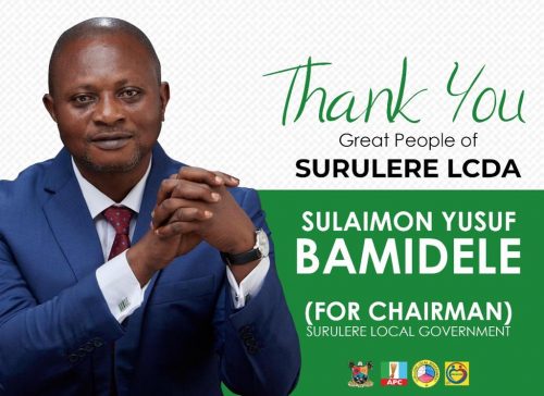 Bamidele Yusuf Suleiman receives Adedoyin’s praises