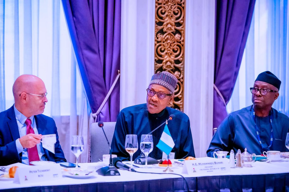 PRESIDENT BUHARI SEEKS INCREASE IN VOLUME OF TRADE AS NIGERIA RECORDS OVER $1.69BN EXPORTS TO U.S IN 2020
