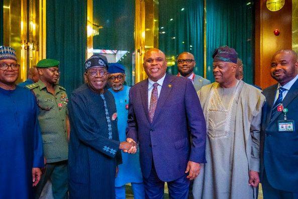 PRESIDENT TINUBU ASSURES OF MORE STABILITY  IN THE OIL SECTOR WITH NAIRA FOR CRUDE TRANSACTIONS, URGES STAKEHOLDERS TO UPHOLD THE INTEREST OF THE NATION